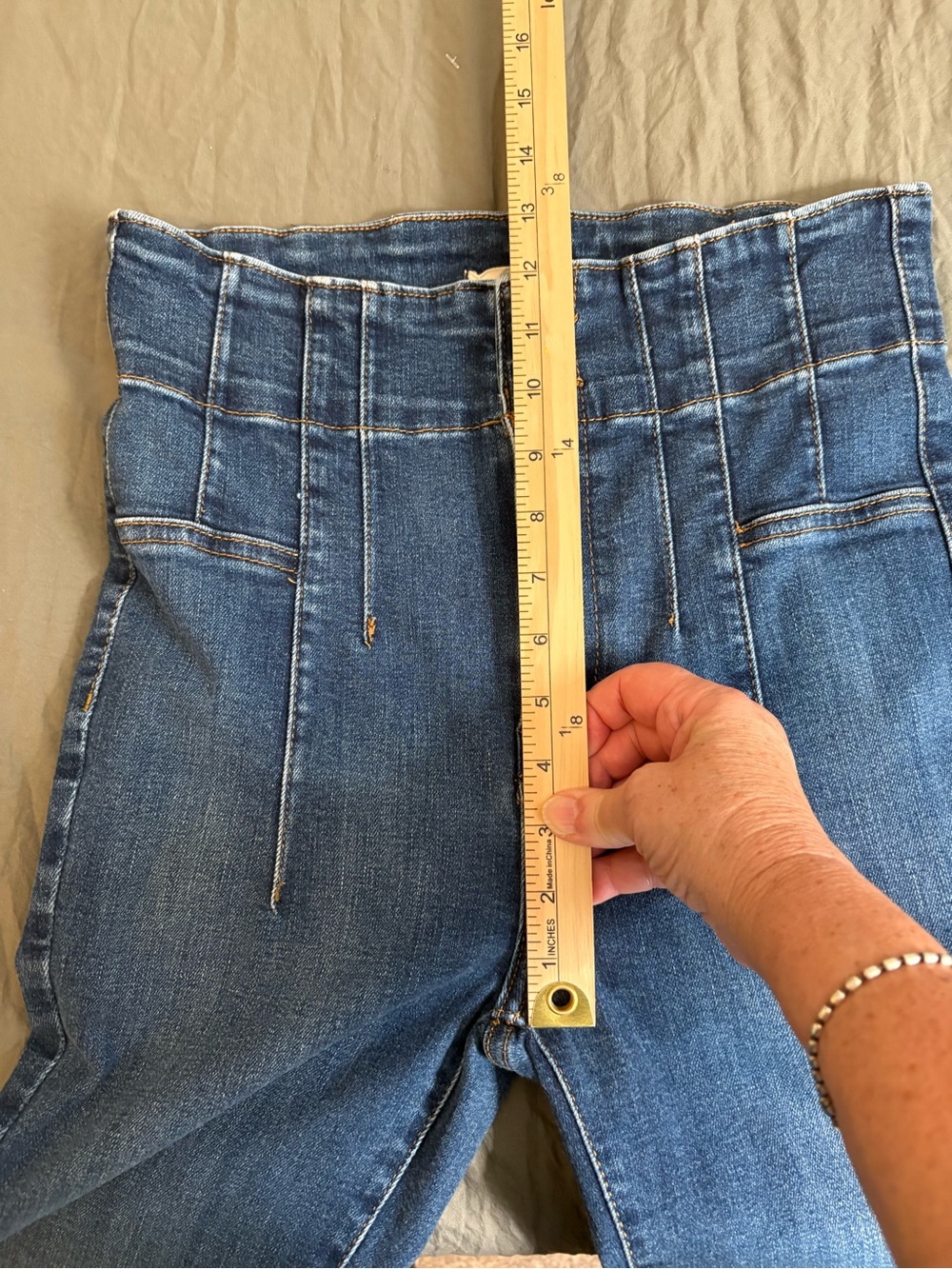 Free People Jayde Flare High Waist Jean. Size 28. - Picture 14 of 16